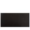 Hikari Frameless Punching Board, Perforated, 600x1200x3mm, Black, 1-inch Hole Pitch (Approx. 2.54cm), PGBDFN1260-1