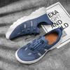 Autumn Hollow Breathable Mesh Mens Casual Shoes Lightweight Morning Running Rebound Sports Shoes Soft Versatile Walking Shoes