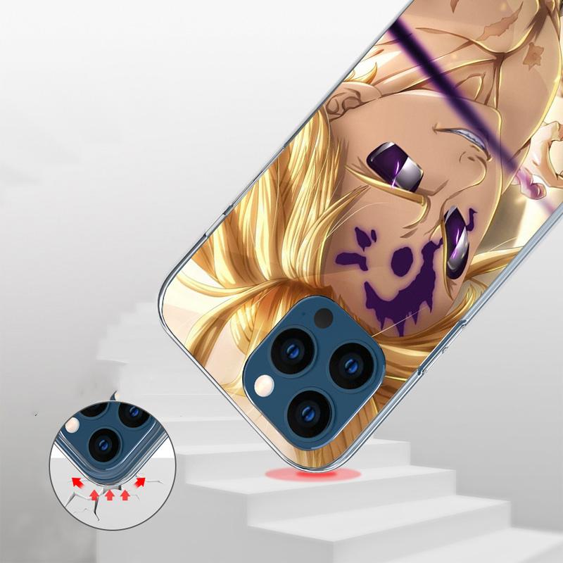 Seven D-Deadly Sins Meliodas Phone Case For iPhone 17 Air 16 15 Pro Max 14 Plus 13 Mini 12 11 Cover 7 8 SE Silicone Shell Print