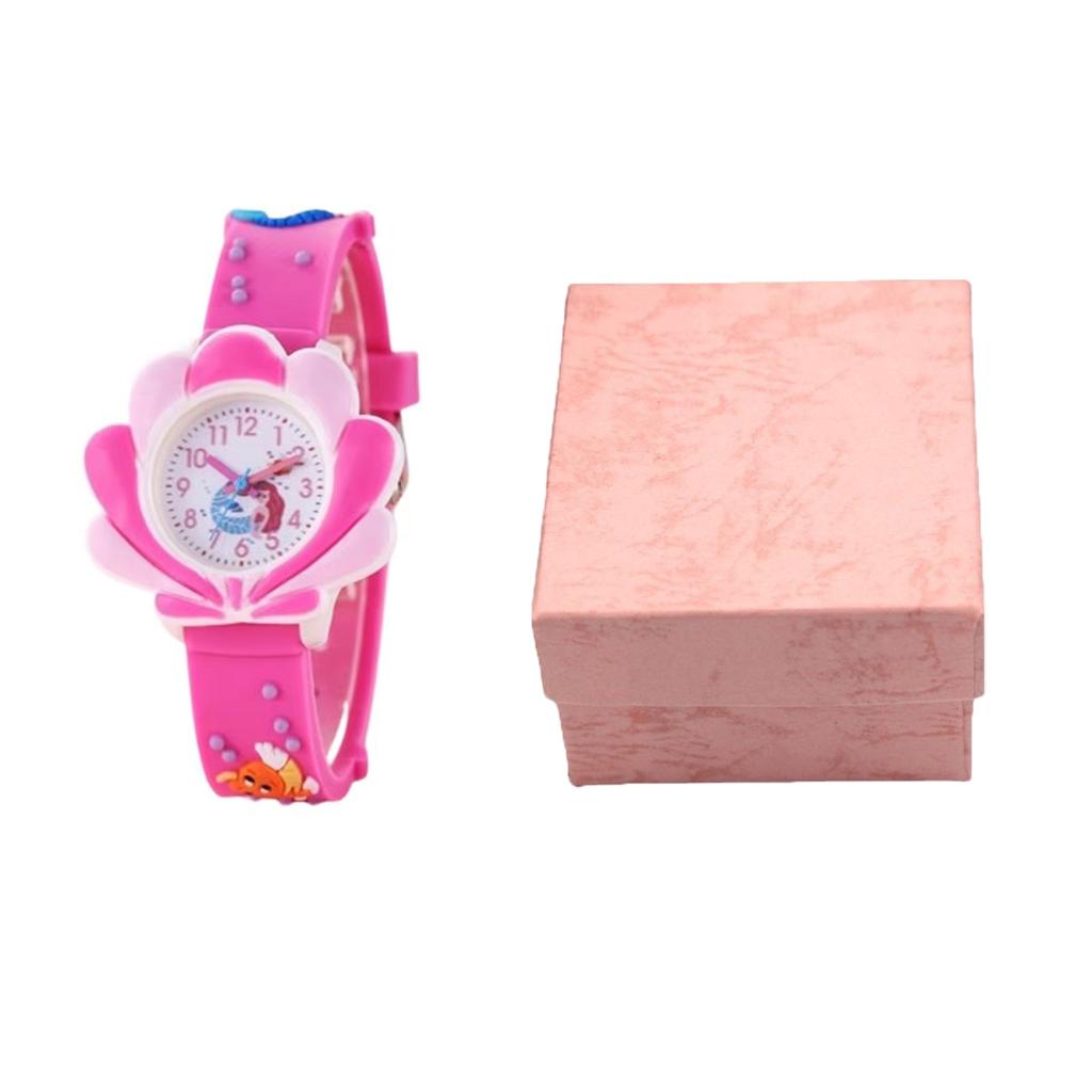 2025 Nuovo Orologio per Bambini con Stampa Girasole e Nuvole, Cinturino in Silicone, Ragazza, Carino, Cartone Animato, Orologio al Quarzo, Orologi per Bambini, Ragazzo, Ragazza