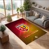 Racing Club de Lens Bedruckter Kristall-Samt-Teppich Rutschfester Kristall-Samt-Teppich Für Sofa Schlafzimmer Innenbereich Heimdekoration