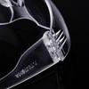 Unisex Eye Protective Windproof Goggles Safety Clear Frame Lens Glasses Eyewear