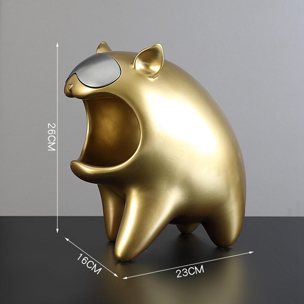 Animal Statue Storage Tray Nordic Crafts Cosmetic Display Ornament Entrance Key Holder Figurine