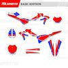 MCHMFG For BETA X TRAINER X-TRAINER XTRAINER    Full Graphics Decals Stickers Motorcycle Background
