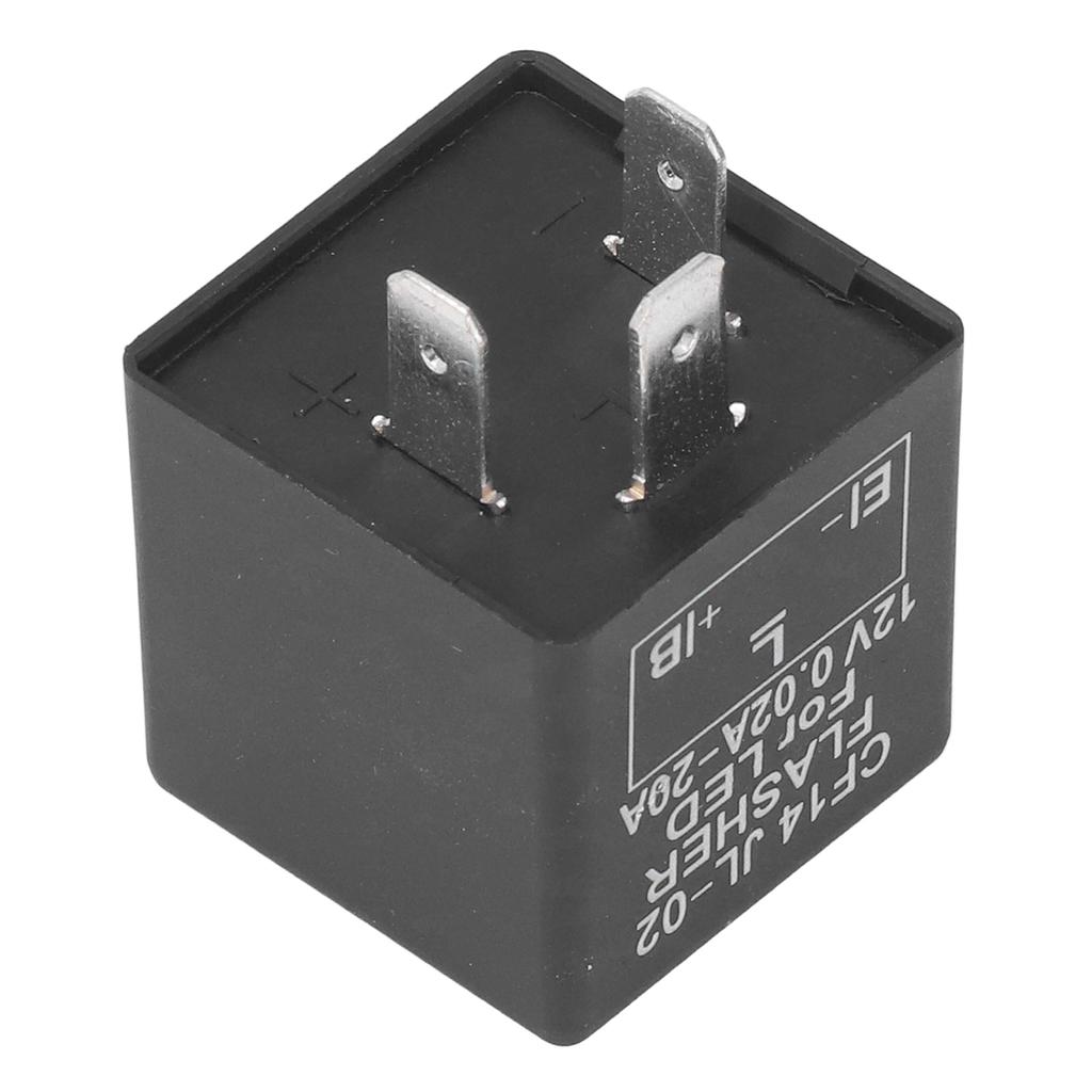 CF14 LED Blinker Relais Einstellbare Blinkfrequenz LED Blinker Relais für Auto Motorrad Yacht DC12V