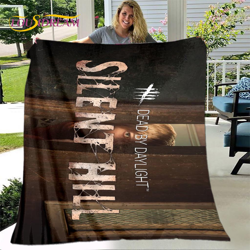 Silent Hill Horror Movie Game Soft Plush Blanket,Flannel Blanket Throw Blanket for Living Room Bedroom Bed Sofa Picnic Cover Kid