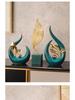 Smooth Sailing Ship Wine Cabinet Ornament Set - Luxurious Home & Office Decor