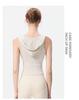 Women's Quick-Dry Hooded Vest: Sleeveless Casual Sports Top for Running & Fitness