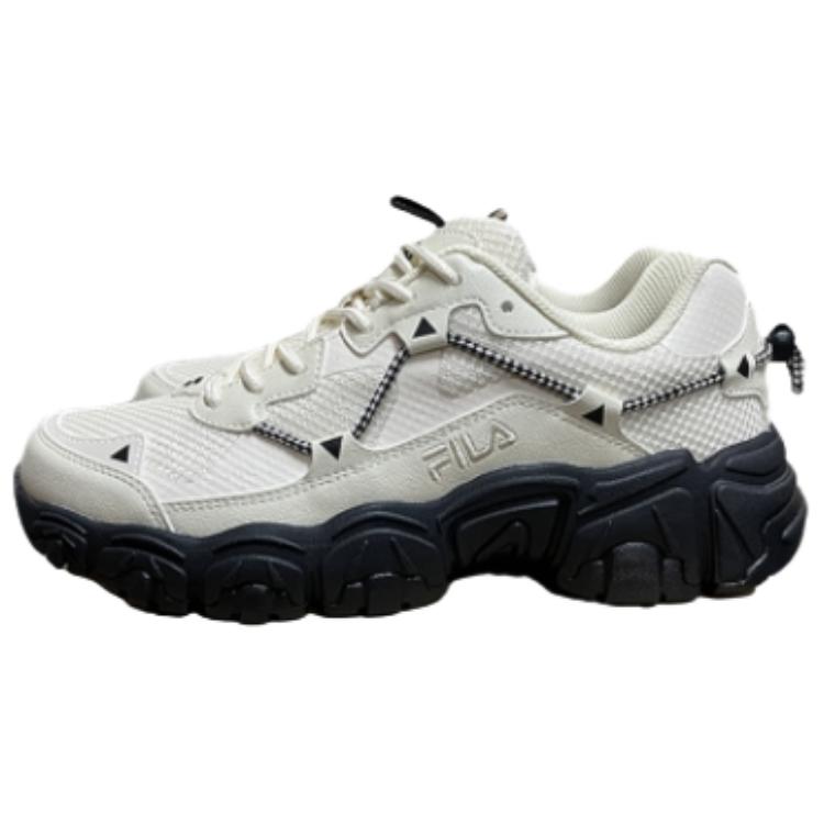 FILA Fluid V2 Comfortable Versatile Dad Shoes Unisex sneakers White FS261OD03X039-260
