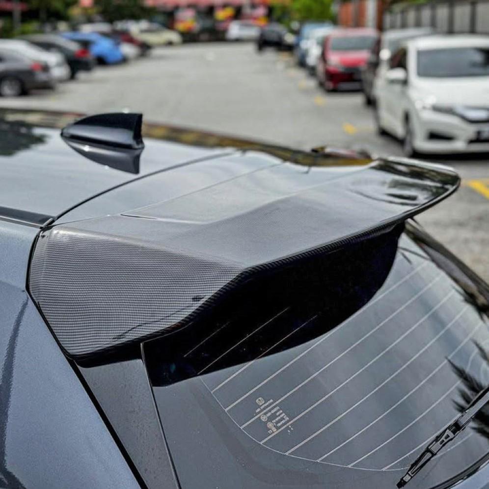 Compatible with 20 Honda CITY Fengfan models, RS large rear spoiler kit, including hatchback top spoiler, wind deflector, and rear diffuser.
