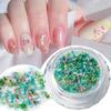 1Box 3D Dried Flower Nail Charms Mixed Nails Art Spring Nail Craft Making Supplies Manicure DIY Nail Decorations