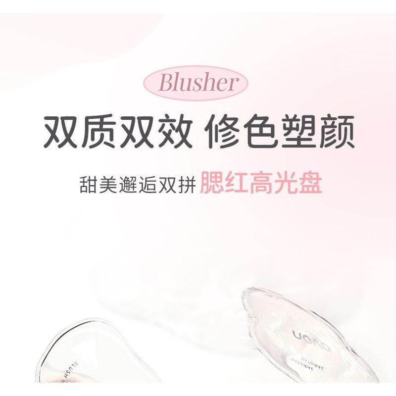 NOVO - Sweet Encounter Highlighter Blush Palette - 3 Types