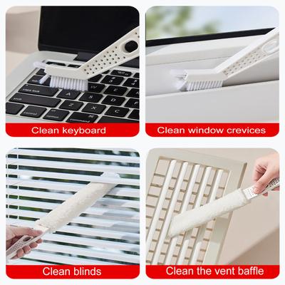 Air Conditioner Vent Cleaning Brush With Soft Bristles For Dust Removal In Home And Office
