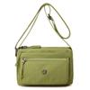 Lightweight multi-layer simple messenger bag women's new versatile commuter shoulder bag nylon casual hand carry small square bag