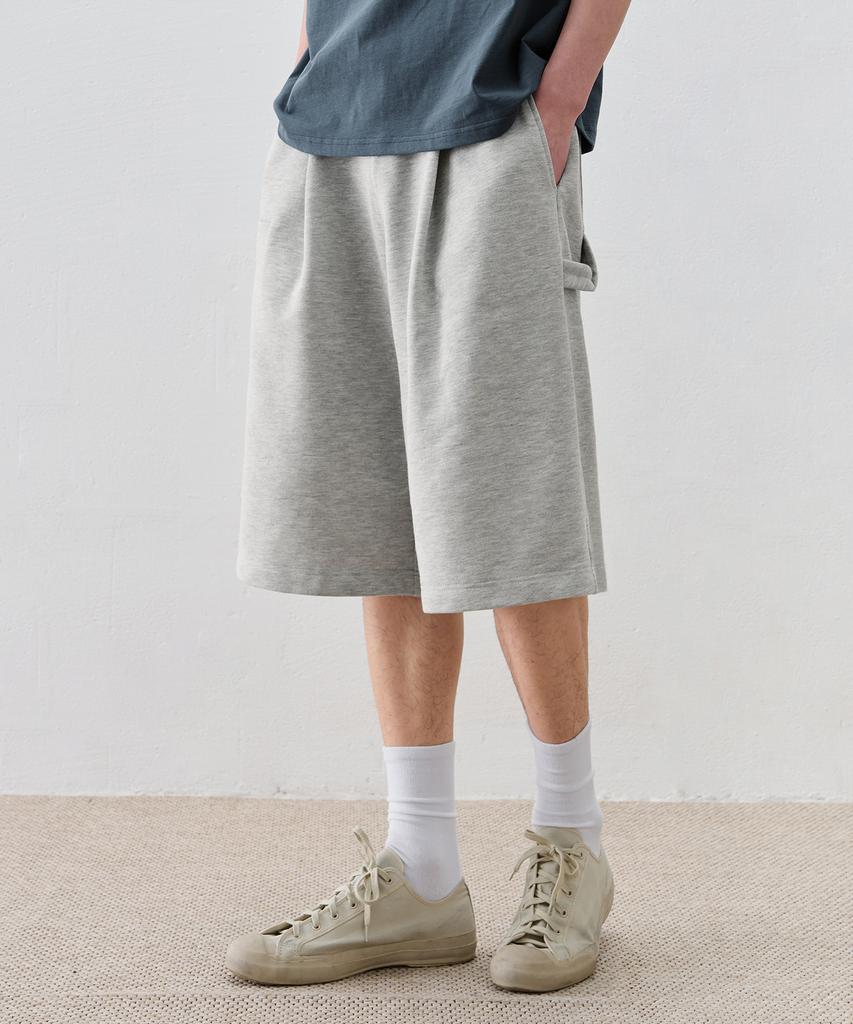 Drawfit Robust Long Bermuda Sweatpants [M.Grey]