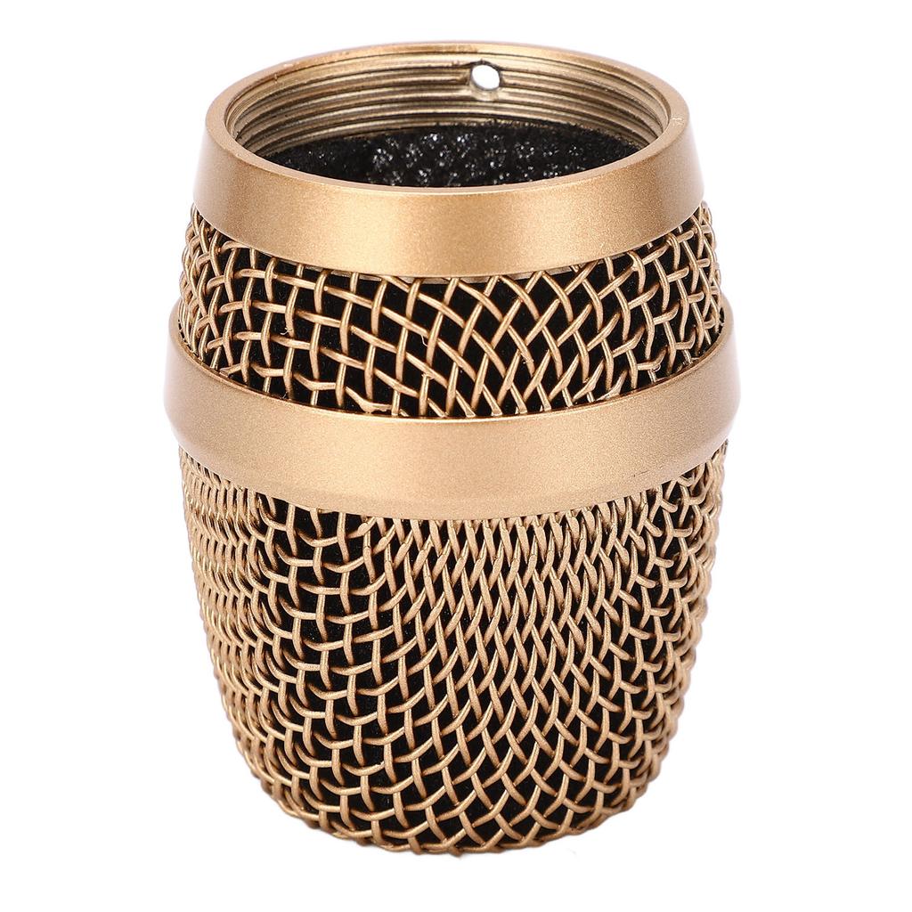 Mikrofon-Kugelkopf-Mesh Edelstahl-Mikrofon-Ersatzkopfabdeckung für Baier 780 790 für Veda M3
