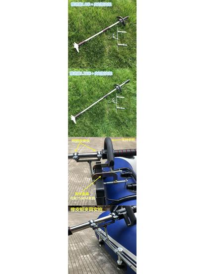 Handheld Electric Marine Thruster Propeller for Kayak and Trolling Motor