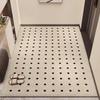 Premium Non-Slip Dirt-Resistant Cuttable Entrance Doormat with Cloth Backing - Easy to Clean Entryway Carpet