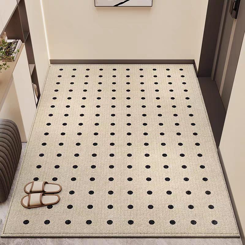 Premium Non-Slip Dirt-Resistant Cuttable Entrance Doormat with Cloth Backing - Easy to Clean Entryway Carpet