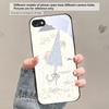 Fresh and Healing Breeze For iPhone 17 Air 16 E 15 Plus 14 Pro Max 13 12 Mini 11 5 6 7 8 Plus XR XSMax SE Black Glass Phone Case