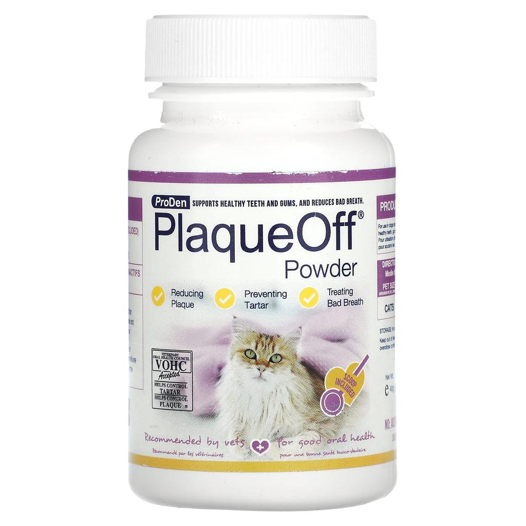 Plaqueoff Powder, for Cats, 40G(1.4Oz)