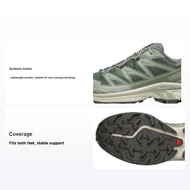 Salomon XT-6 Laurel Wreath Unisex Sneakers Green Lily-Pad Desert L47136400