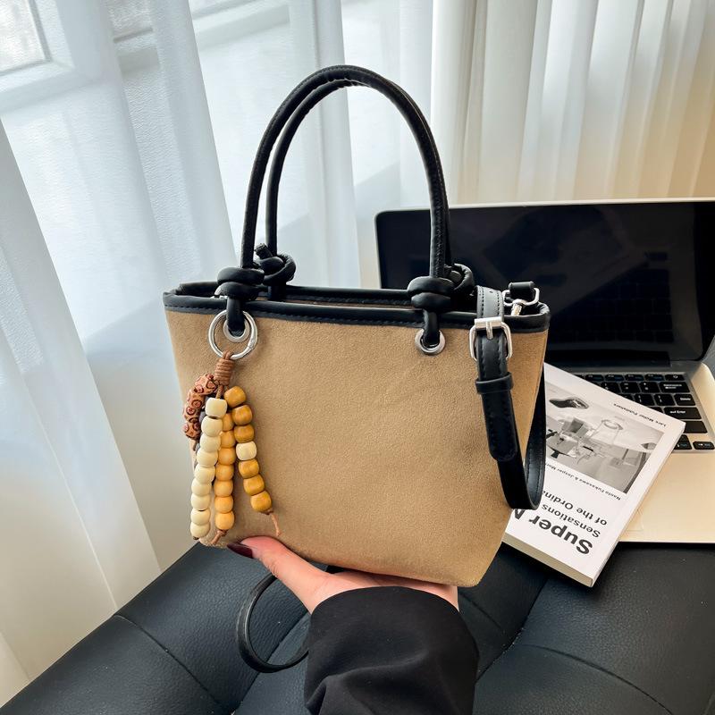 Niche design fashion messenger bag retro shoulder portable small square bag women's new leopard print bag women