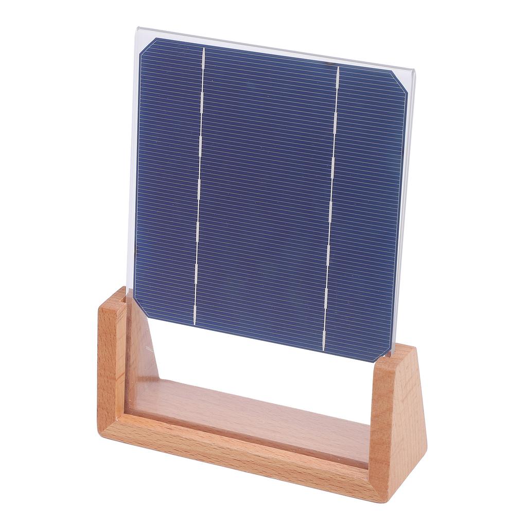 Mini Monocrystalline Solar Panel 3W 22percent  High Conversion Efficiency Educational Solar Cell