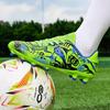 31-44 Boys Leather  Football Boots Men's Professional Artificial Turf Training Football Boots for Girls