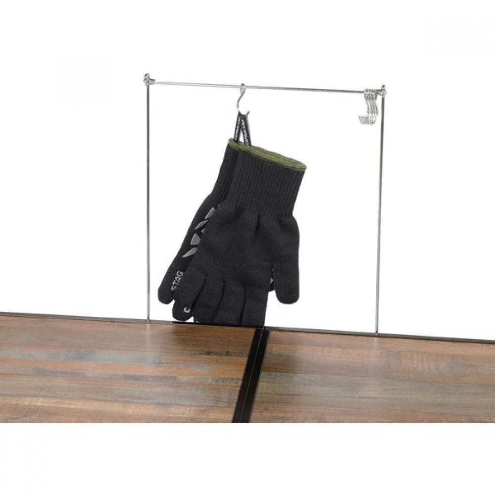 Captain Stag Ug 3312 [heat Resistant Flame Retardant Glove With Silicone Grip Strap  Black]