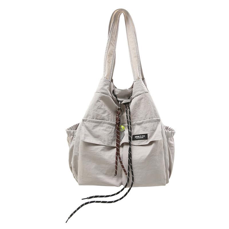 Mochila Multifuncional con Cordón Para Mujeres y Hombres Con Material de Nailon Duradero Para la Escuela y Viajes