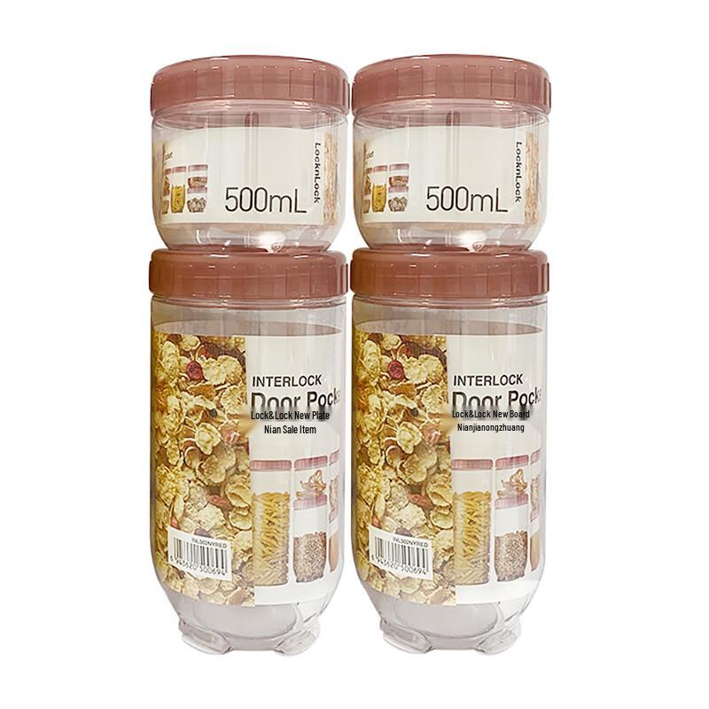 LocknLock Plastic Voedselopslag 4-delige Set