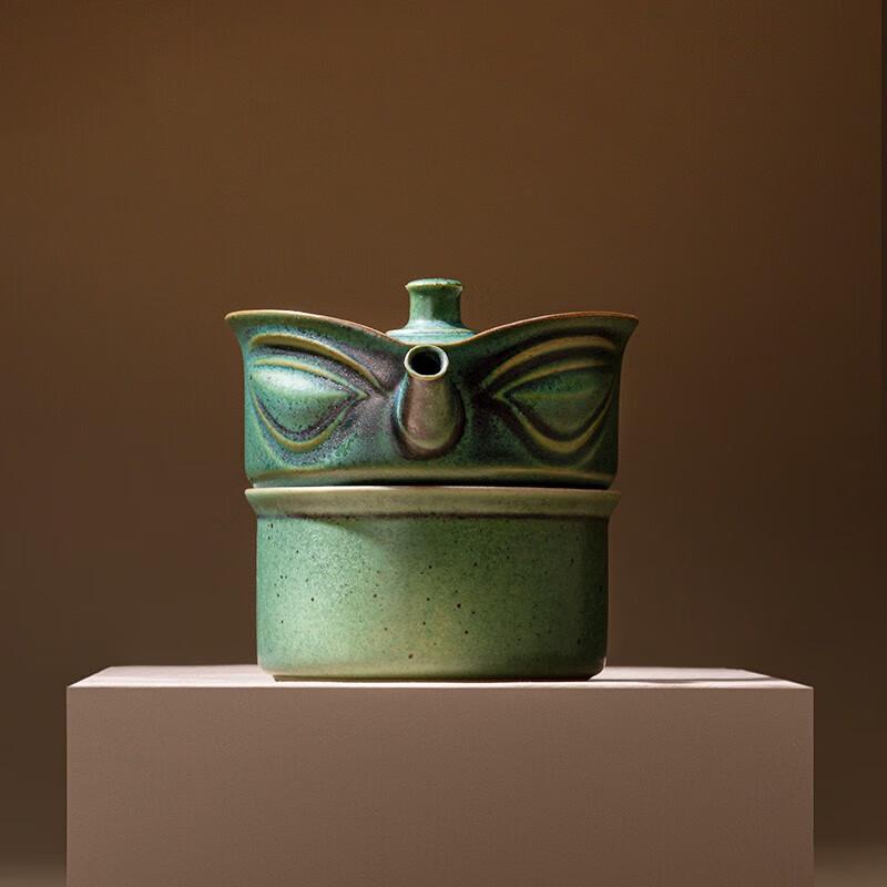 WanQianTang Sanxingdui Portable Ceramic Quick Tea Set