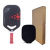 Professional Carbon Fiber Pickleball Paddle T700 One-Piece Hot-Press Frameless Smile Design Tournament Training