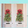 Stylish Modern Christmas Tree Wreath Decoration Featuring Beautiful Holiday Ornaments