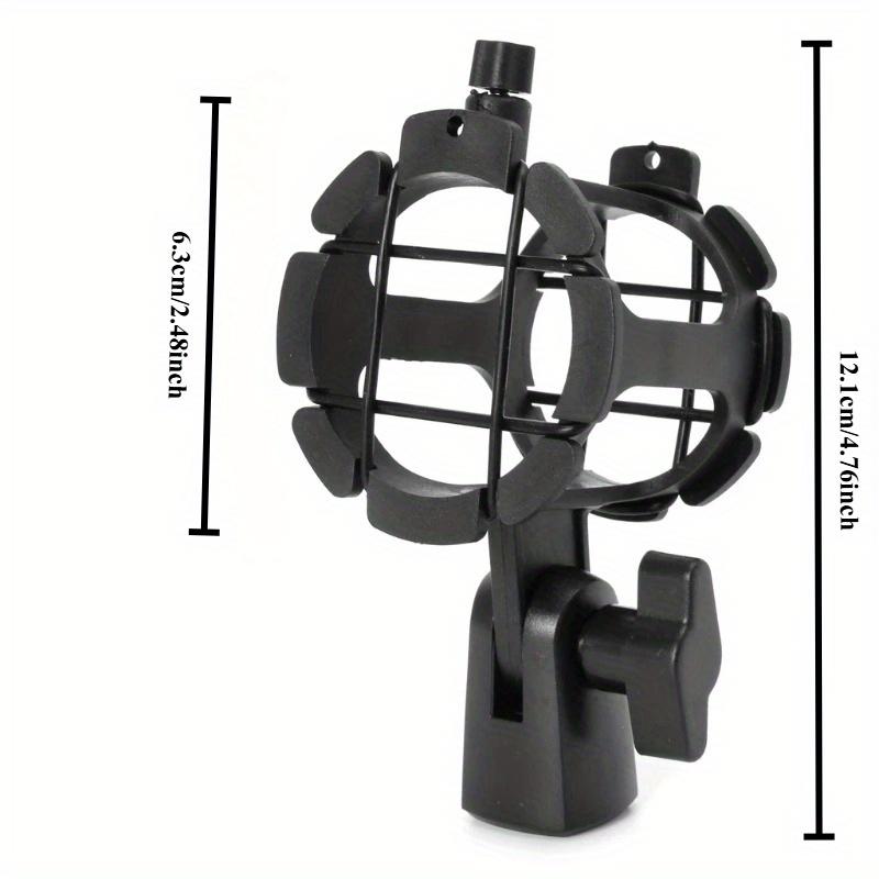 1pcs Microphone Stands Stabilized Shock MountsRadio Piggyback Microphone StandsHot ShoeDouble Cold Shoe Mounts