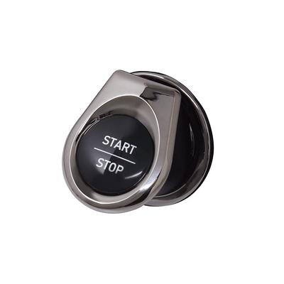 Tsuchiya Yac Engine Start Slant Cover TY1, Black/Black Plated, 180 X 80 X 60mm, PF-371, Car Interior Accessories