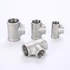 Deqi 304 Stainless Steel Female Threaded Tee