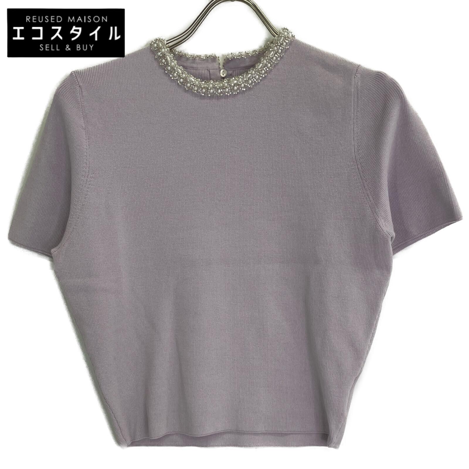 

BALLSEY 25Stainless Steel Purple Pearl Combi Short Sleeve Pullover tops S purpleUsed