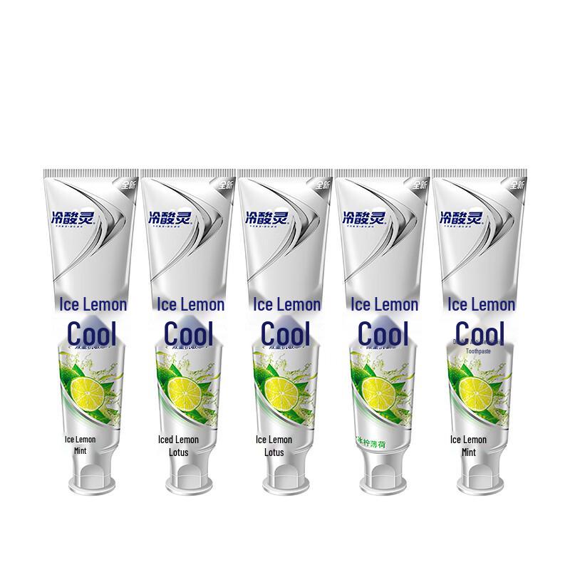 

Leng Suan Ling Lemon Anti-Sensitivity Toothpaste 5-Tube Set
