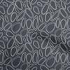 oneOone Cotton Flex Chocolate Brown Fabric Abstract Circle Sewing Fabric By The Yard Printed Diy Clothing Sewing Supplies 40 Inch