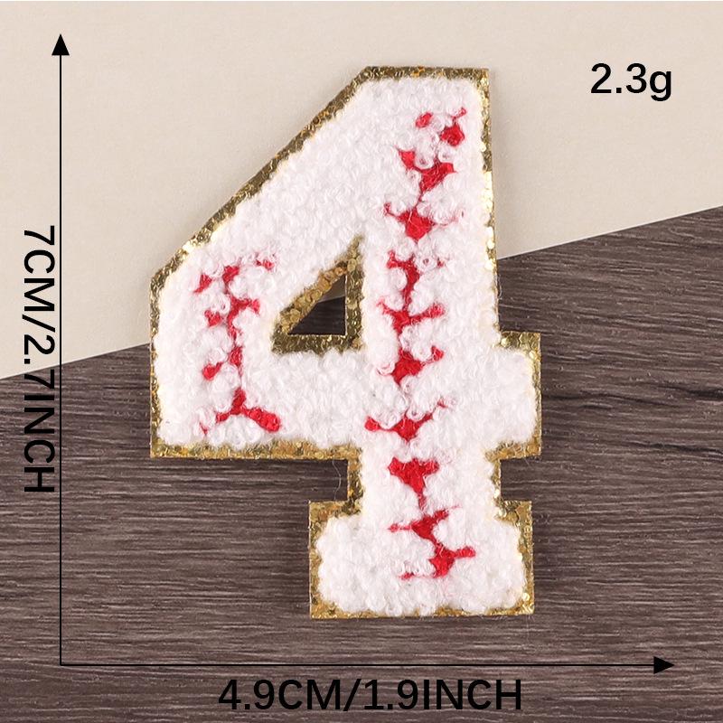 Gold Edge Chenille Smiley Face Embroidered Patch Badge