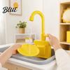 Kids Kitchen Faucet Toy Pretend Play Sink Replacement Electric Water Circulation Accessory