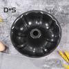 Non-Stick Cake Mold 9.5 Inch Round Carbon Steel Fluted Tube Pan for Pound Cakes Baking Mold for Jello Gelatin Chocolate Pudding Heavy Duty Bakeware