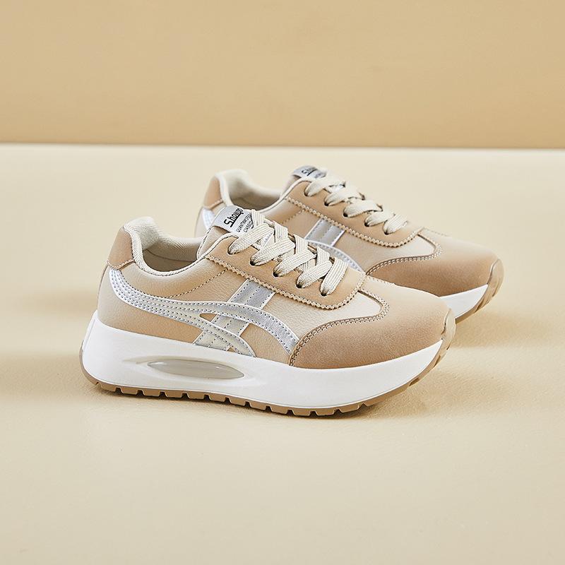 Forrest Gump shoes 2025 spring new Korean version breathable ins casual shoes student platform lightweight breathable running shoes women
