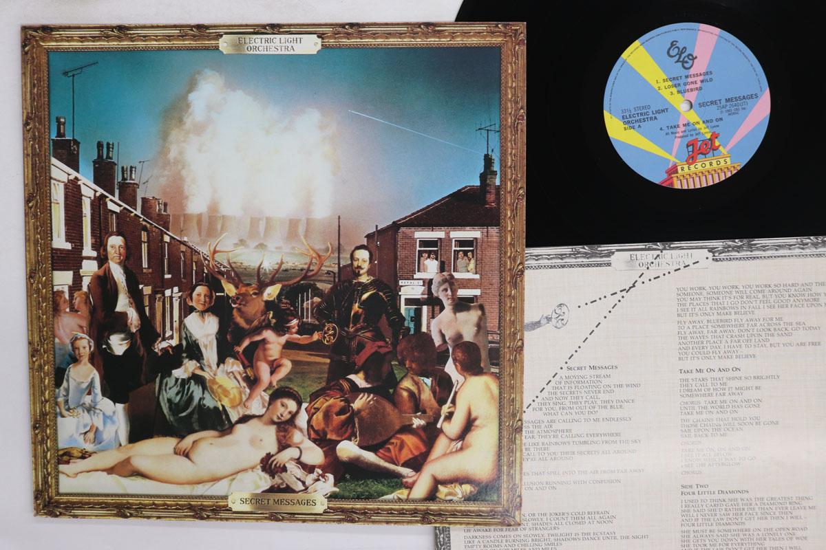 LP Record ELECTRIC LIGHT ORCHESTRA Secret Messages 25AP2640 JET 1983 Japan Rock Used