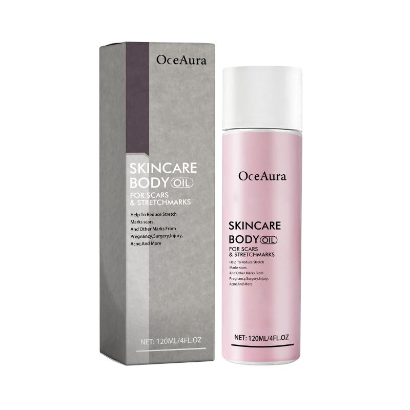 OceAura Nourishing Body Oil Fade Scars Stretch Marks Fine Lines Repair Moisturize Soften Smooth Body Skin