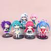 Hatsune Miku Pvc Figurine Collection Set With Assembly For Anime Enthusiasts And Display