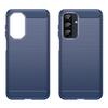 For Samsung Galaxy A26 5G Case Carbon Fiber Texture Brushed Anti Fingerprint Phone Back Cover