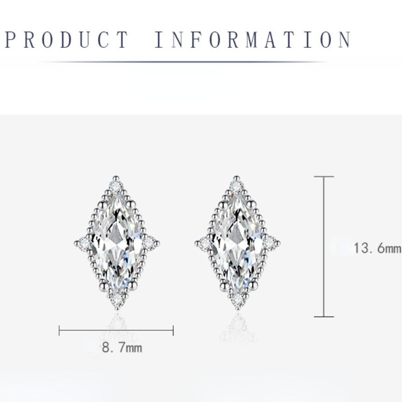 Sace Gems Classic Copper Alloy Zircon Earrings for Women Wedding Party Gifts